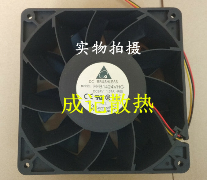 DELTA FFB1424VHG Strong wind Inverter cooling fan DC24V 1.37A 140*140*50mm 3pin