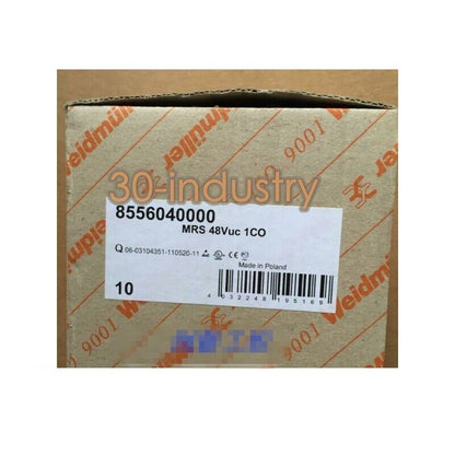 Weidmuller MRS 48V DC Relay Socket - 10 Pack of 8556040000 - WEIDMULLER