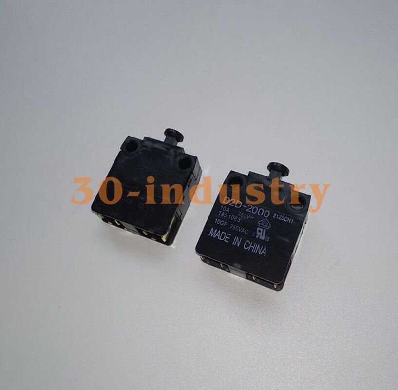 50 PCS Omron D2D-2000 Interlock Switch 10A 250V 1a1b - Safety - OMRON