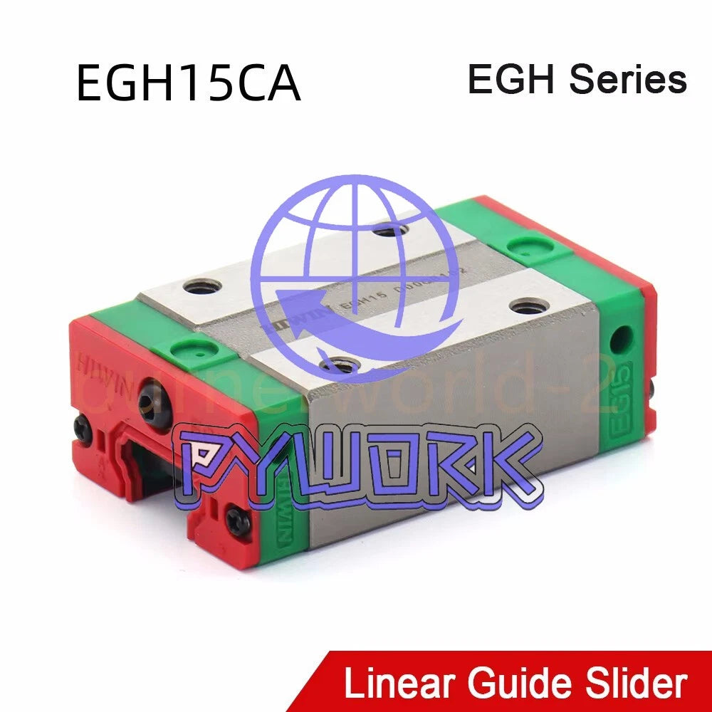 1Pcs EGH15CA HIWIN Linear Guideway Block Slider Bearing Rail EG15 CNC Router