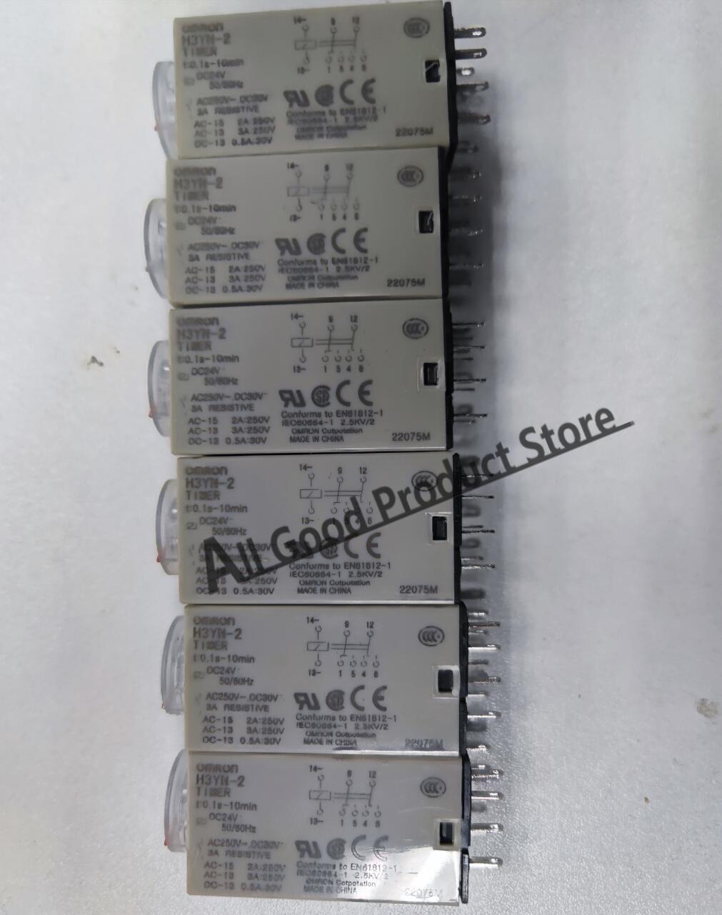 new 1PCS Time Relay In Box Omron H3YN-2 DC24V - OMRON