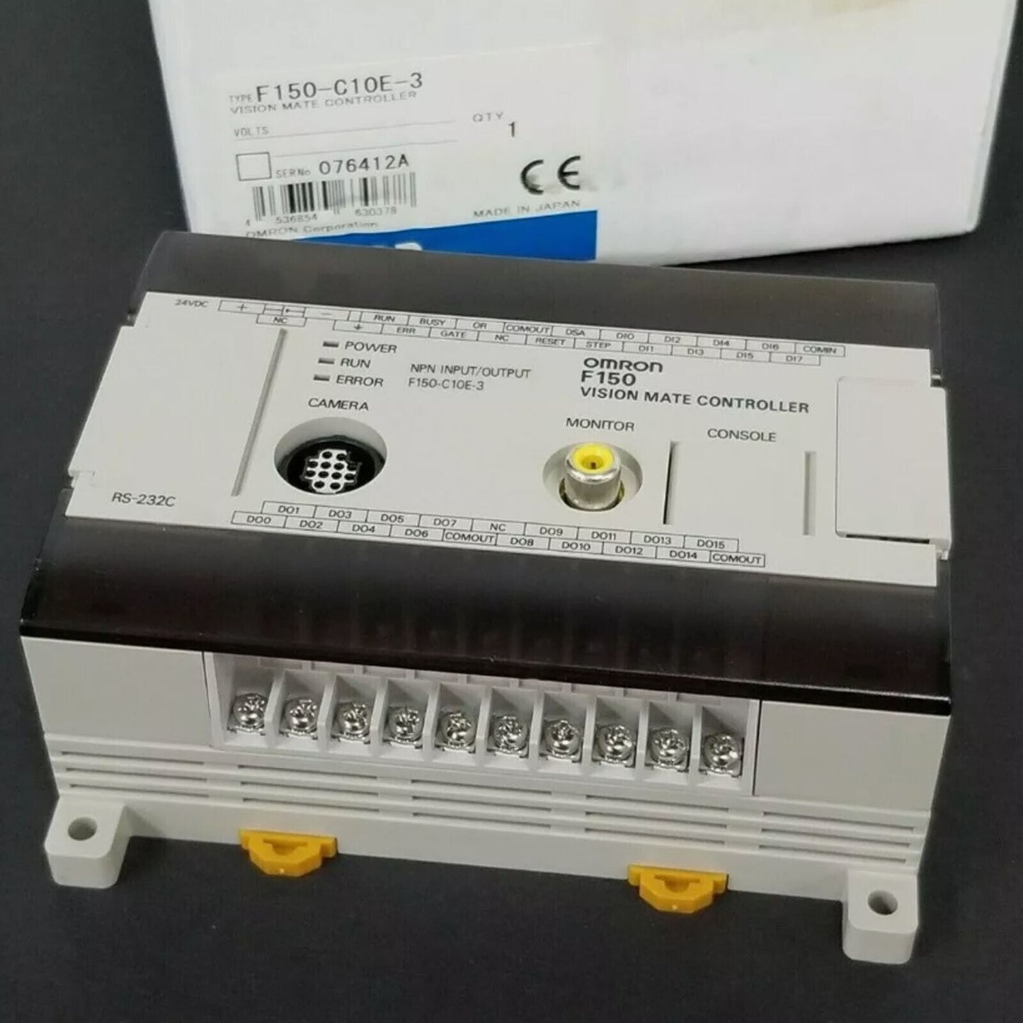 new NIB OMRON F150-C10E-3 VISION MATE CONTROLLER 24VDC 0.5A F150C10E3 F150 - OMRON