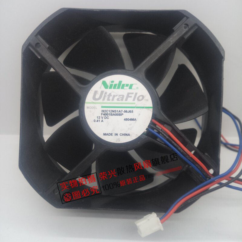 NIDEC I92C12NS1A7-56J65 F4001BA00BP 12V 0.41A 9032 cooling fan