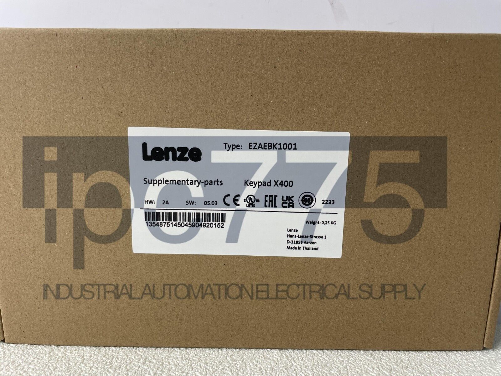 new  LENZE EZAEBK1001 Keypad Inverter Programming Panel LENZE