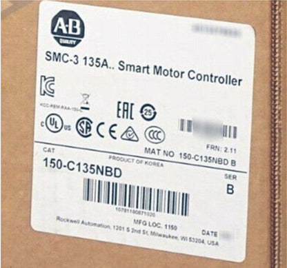 150-C135NBD SMC-3 Intelligent Motor Controller Brand New - BRAND NEW