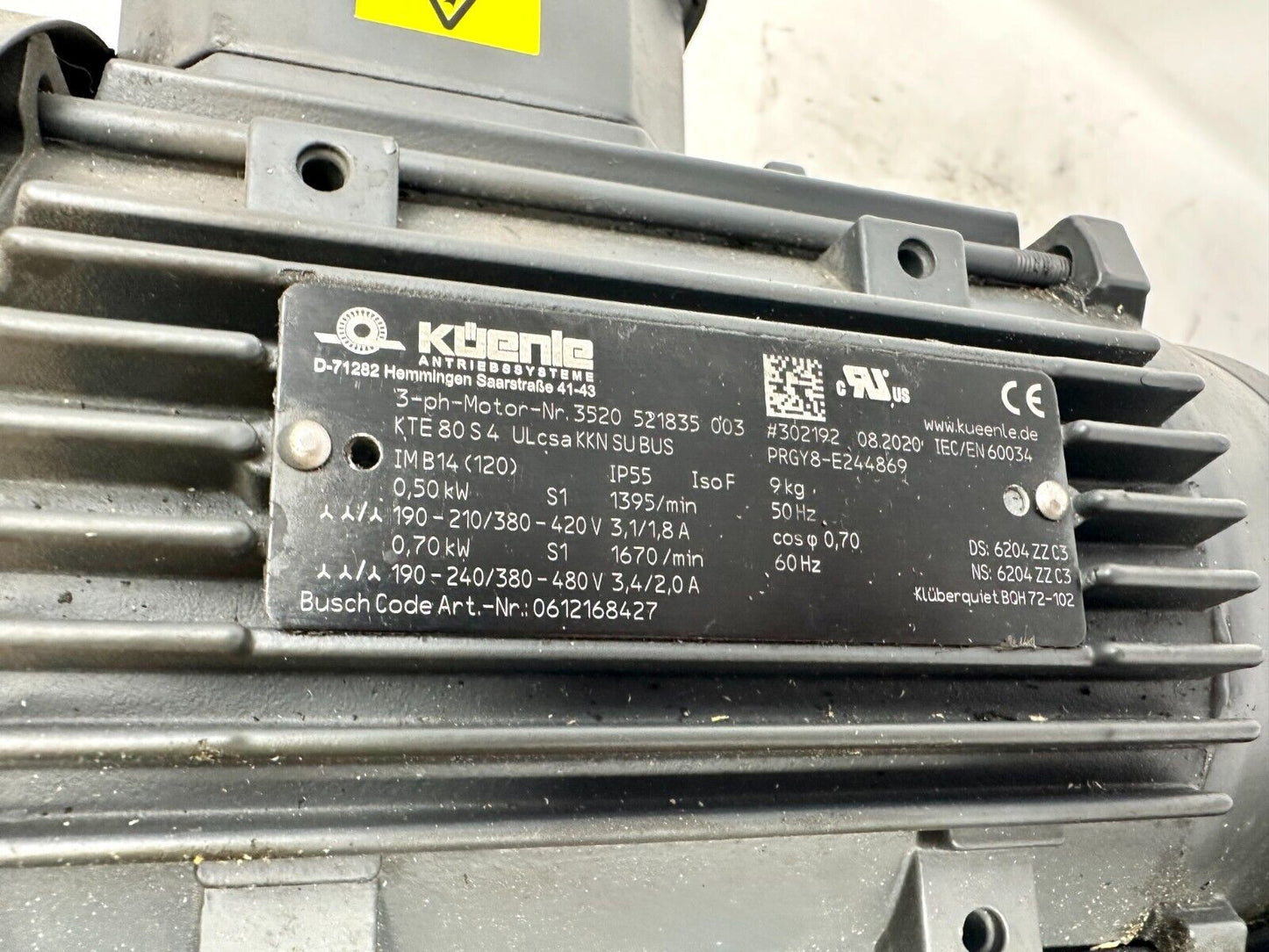 used Busch RA 0010 C 303 Pump R5 RA 0010 C - BUSCH