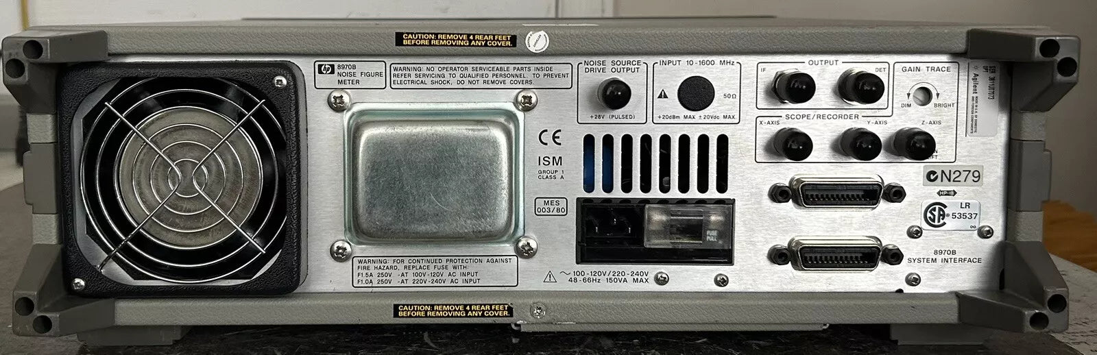 HP 8970B Noise Figure Meter with Advanced Features - HP