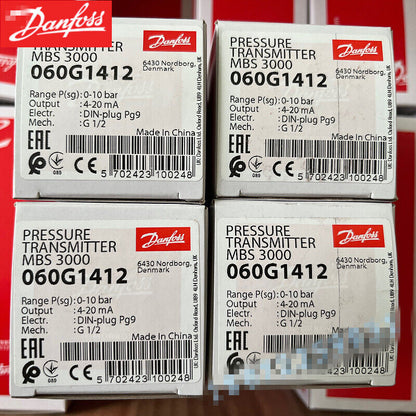 new 1pcs Danfoss MBS3000 060G1412 0-10bar Pressure Transmitter Sensor - DANFOSS