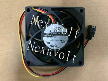 1pcs ADDA AD0724HB-D72 7CM 24V 0.16A AD0724HB-D72 7015 Inverter Cooling Fan