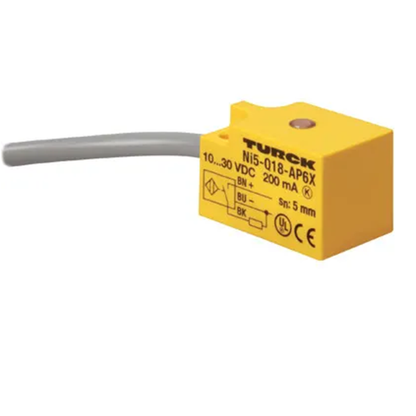 Turck Ni5-Q18-AP6X 18mm Rectangular Sensor Potted-In 3-Wire DC PNP - TURCK
