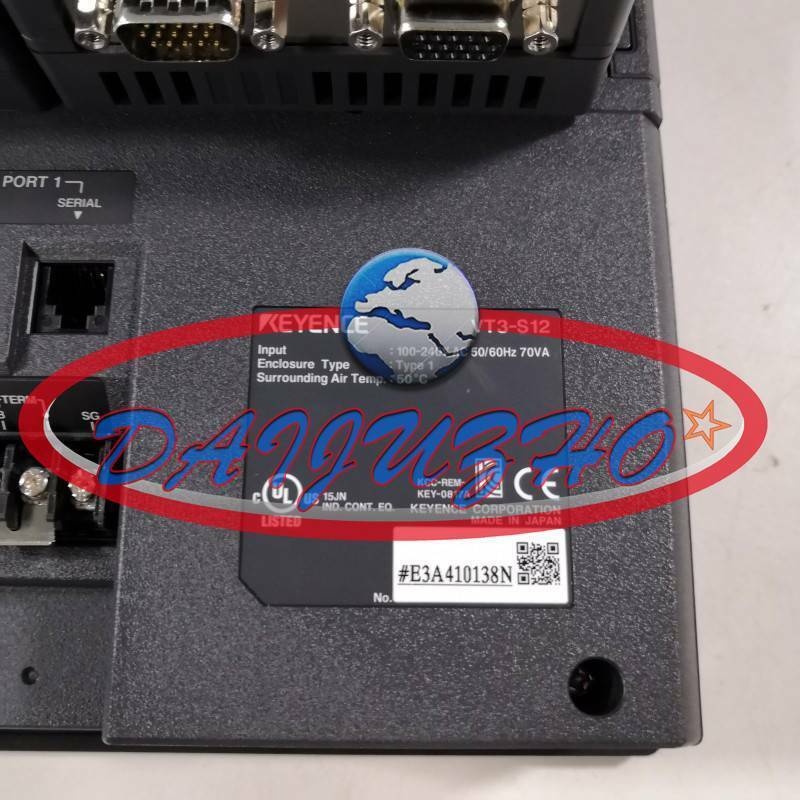 Used 1PCS Keyence Touch Screen VT3-S12 + VT3-E3 - KEYENCE