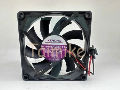 1 pcs KERONG fan DF0801512SEL2R 12V 0.15A 1.8W 2wire 8CM 8015