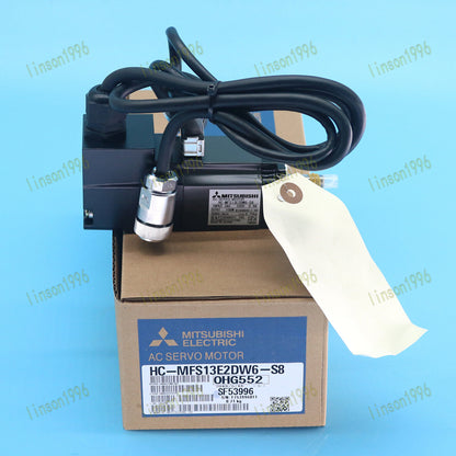 Mitsubishi HC-MFS13E2DW6-S8 AC Servo Motor Ship - MITSUBISHI