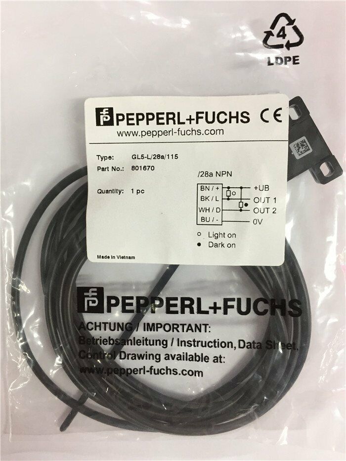 new  For Pepperl+Fuchs GL5-L/28a/115 Photoelectric Switch fast ship