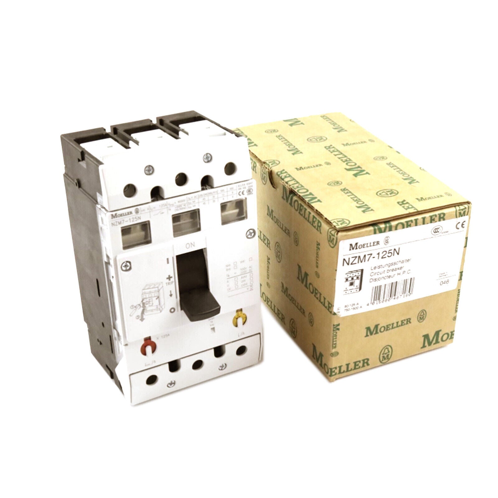 MOELLER NZM7-125N Circuit Breaker Switch 125A - MOELLER