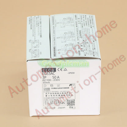 1pc FUJI EG53AC 3P 50A Circuit Breaker In Box Free Shipping