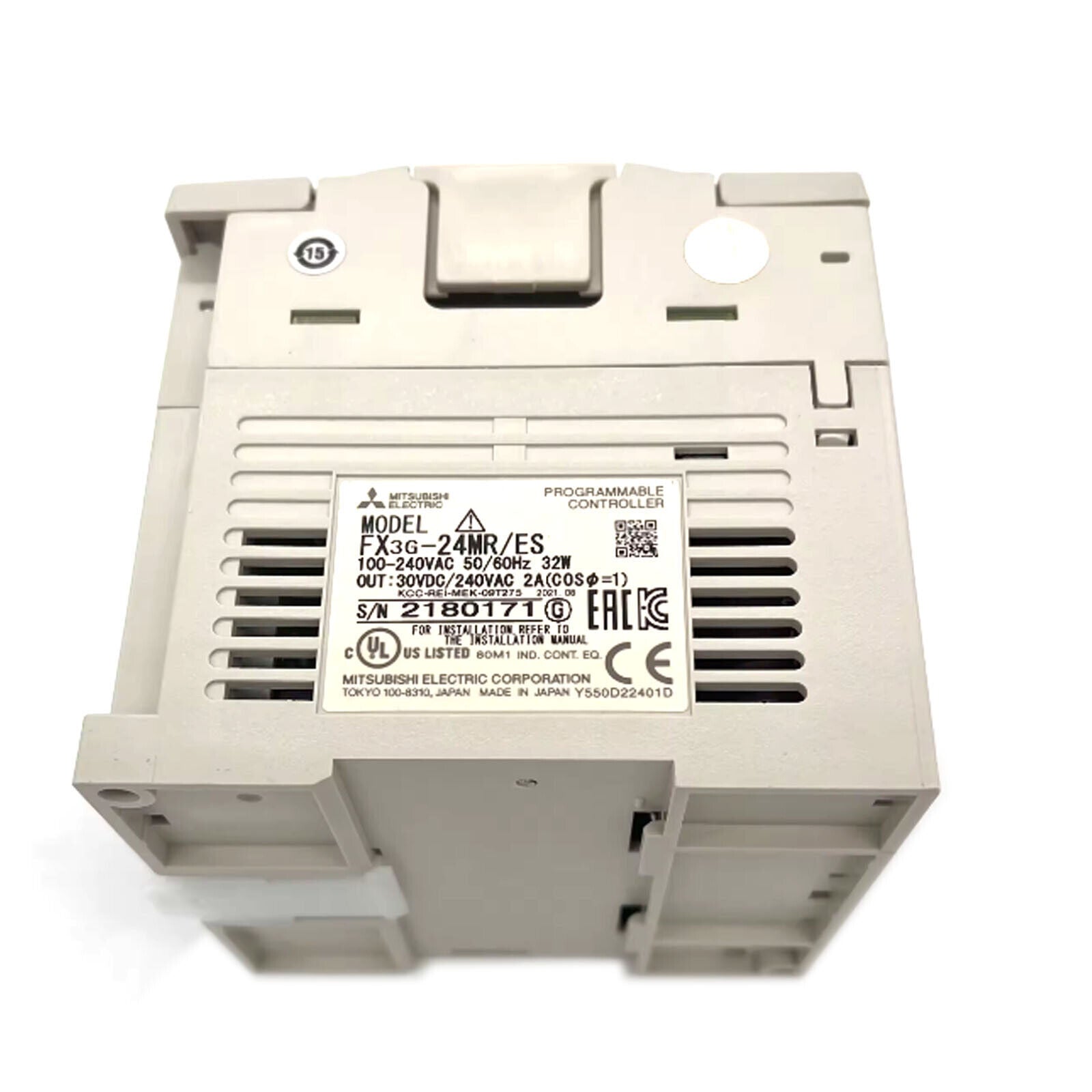 Mitsubishi FX3G-24MR/ES-A 1-PC PLC Controller Kit - MITSUBISHI