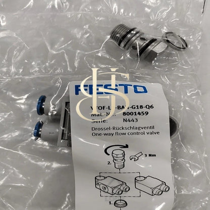 1PC FESTO VFOF-LE-BAH-G18-Q6 8001459 Throttle Valve