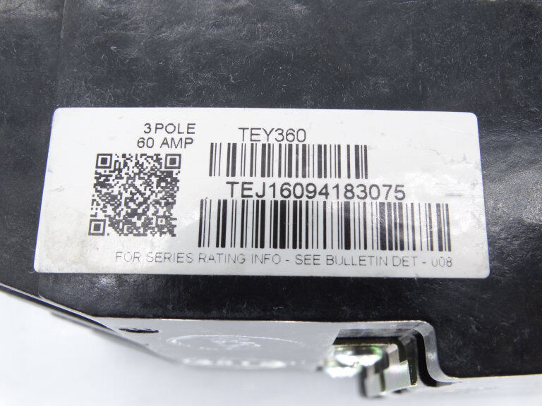 GE TEY360 Circuit Breaker - GE