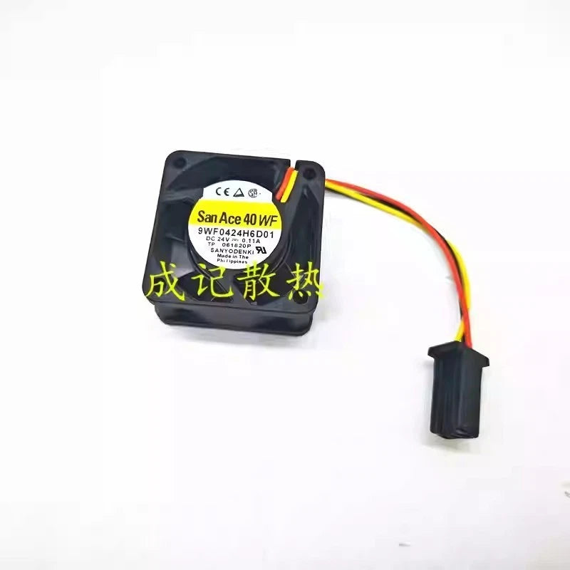Sanyo SanAce 40WF 9WF0424H6D01 DC24V 0.11A 4CM 3-pin Fanuc Cooling Fan