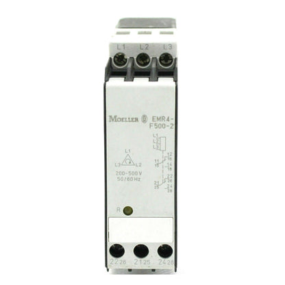 In Box Eaton Möller EMR4-F500-2 Phase Sequence Monitoring Relay with 500A Capacity and 60Hz Frequency - EATON MÖLLER