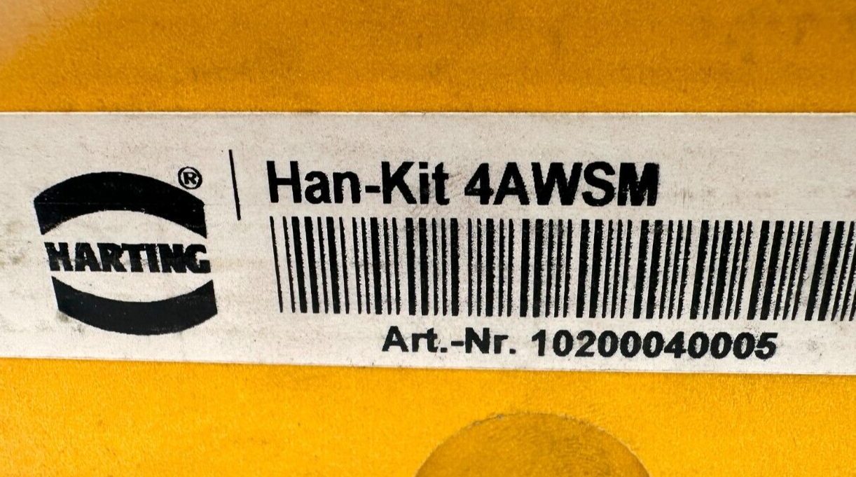 new Harting 10200040005 Han-Kit 4AWSM Connector - HARTING