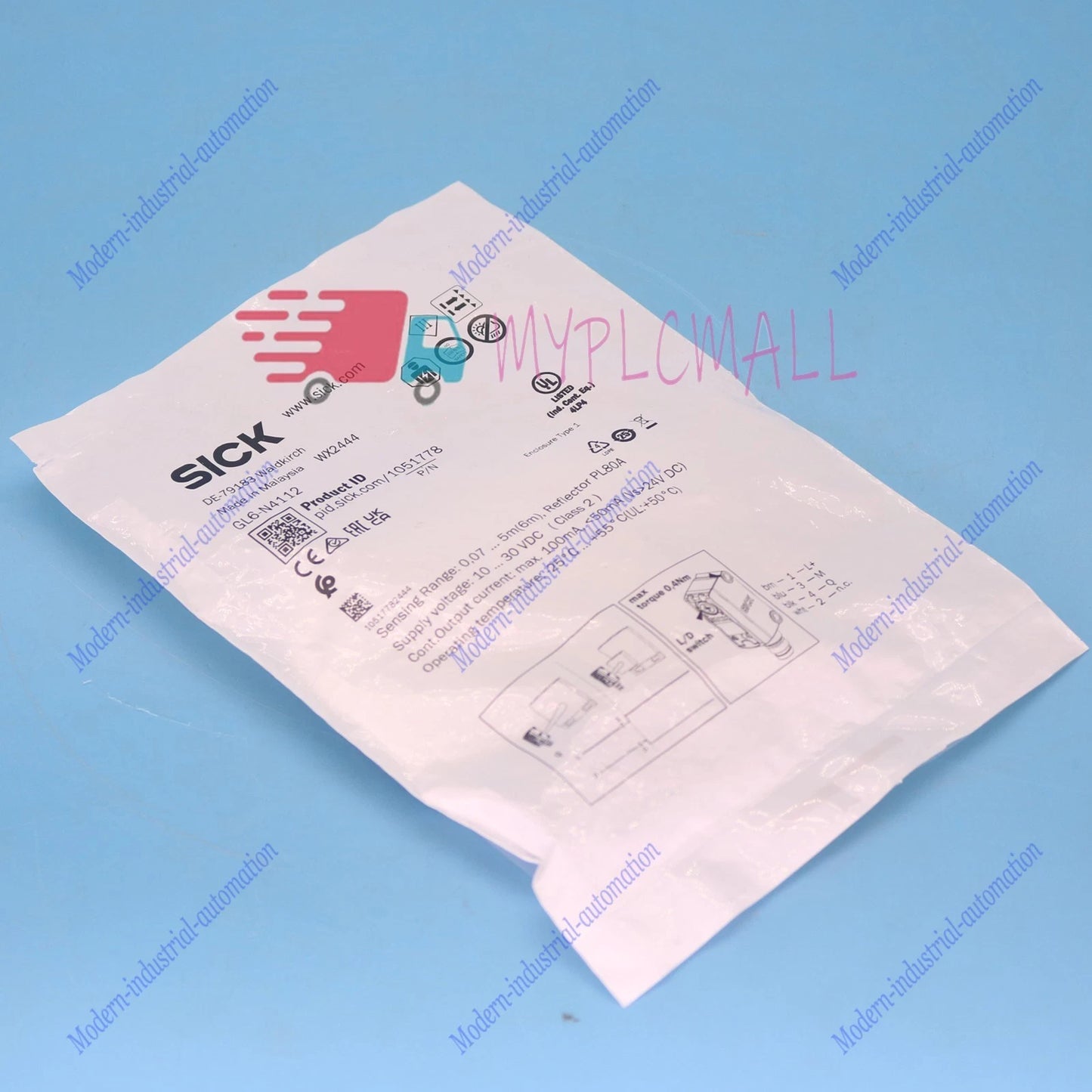 one SICK GL6-N4112 1051778 Photoelectric switch Free ship #YP1
