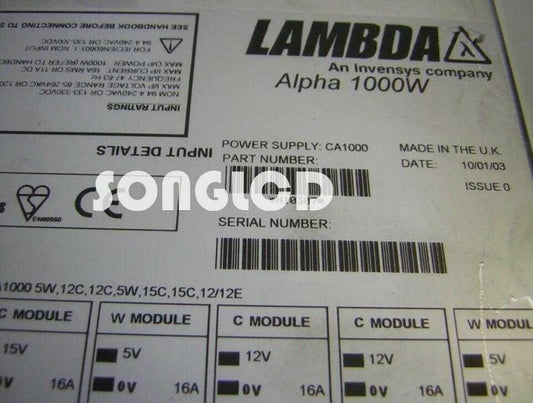 Alpha 1000W H10307 Power Unit for Efficient Performance - ALPHA