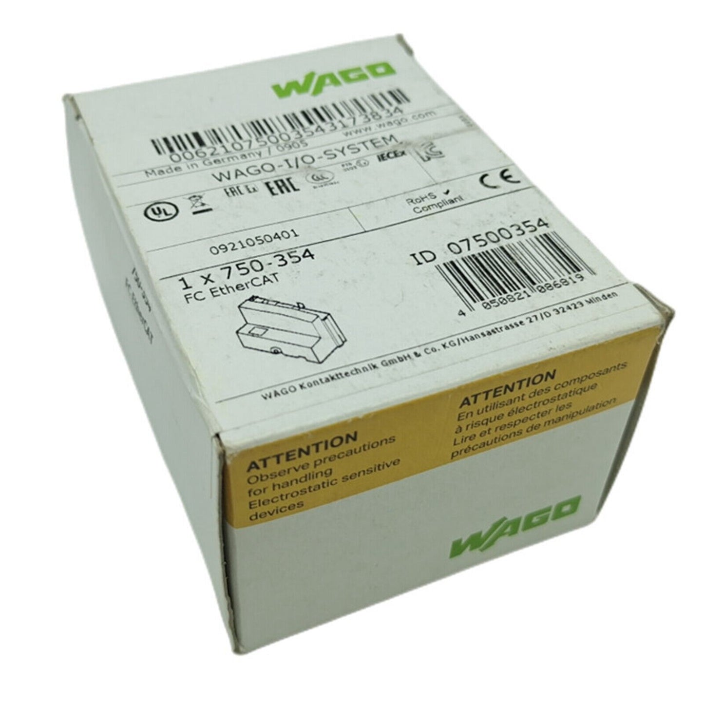 Professional 750-354 Industrial Gas Gauge - WAGO