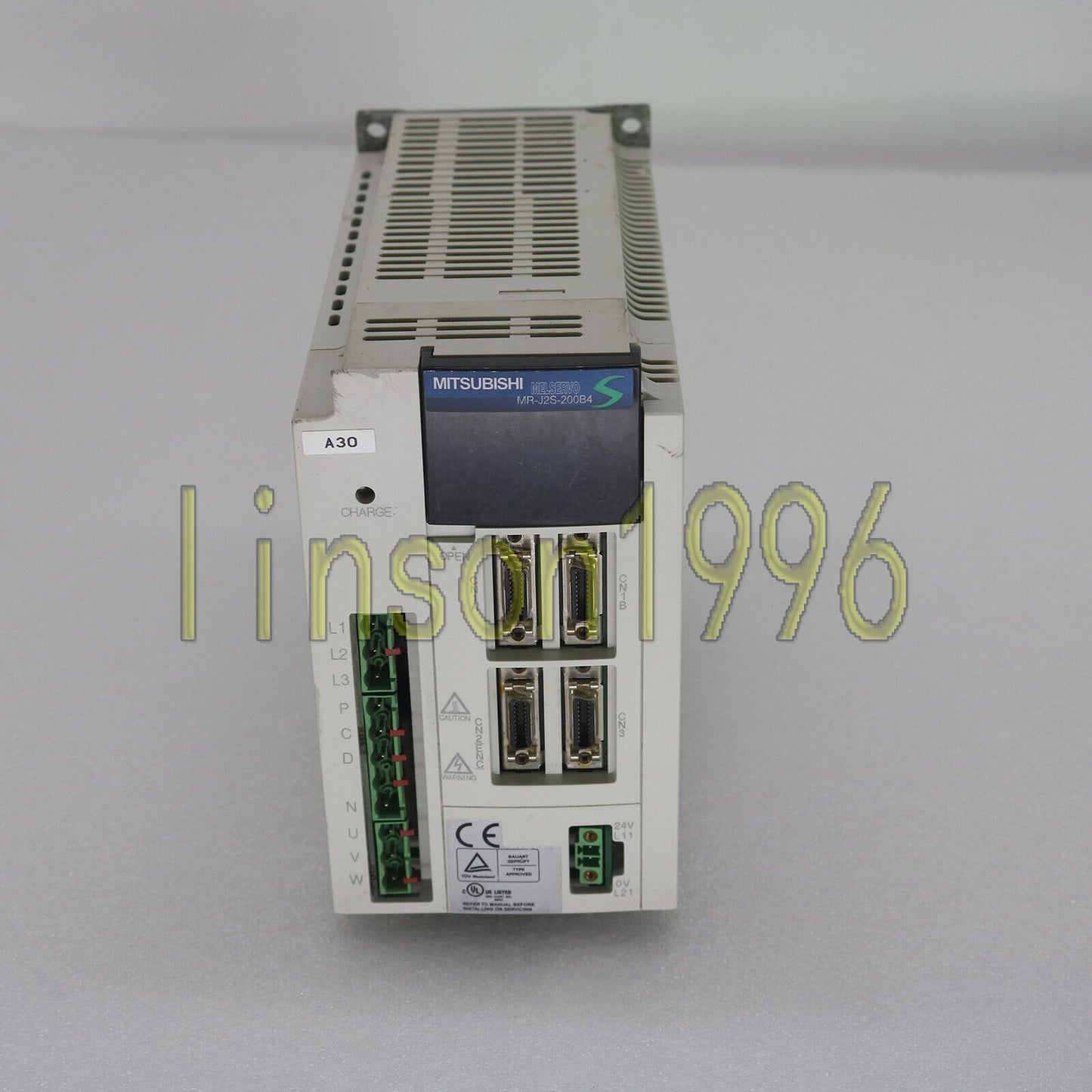 Used Mitsubishi MR-J2S-200B4 Servo Amplifier - MITSUBISHI