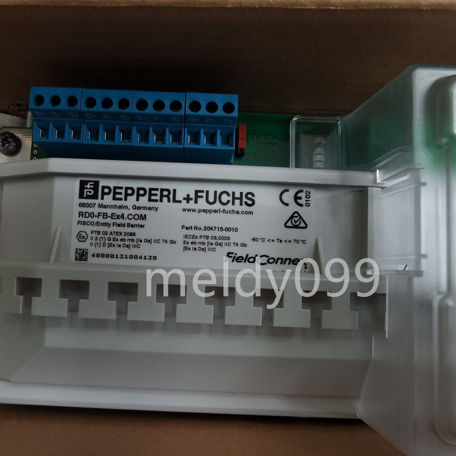 new in box PEPPERL+FUCHS P+F RD0-FB-EX4.COM Module#YC - PEPPERL+FUCHS