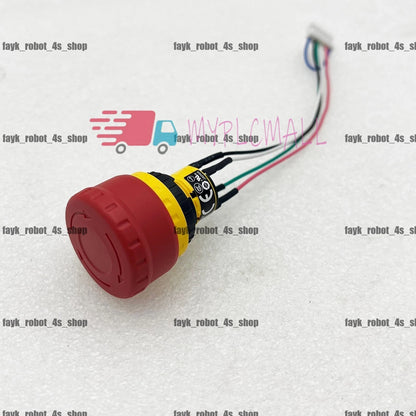 F ABB robot DSQC3120 IRC5 teach pendant E-Stop button switch assembly parts