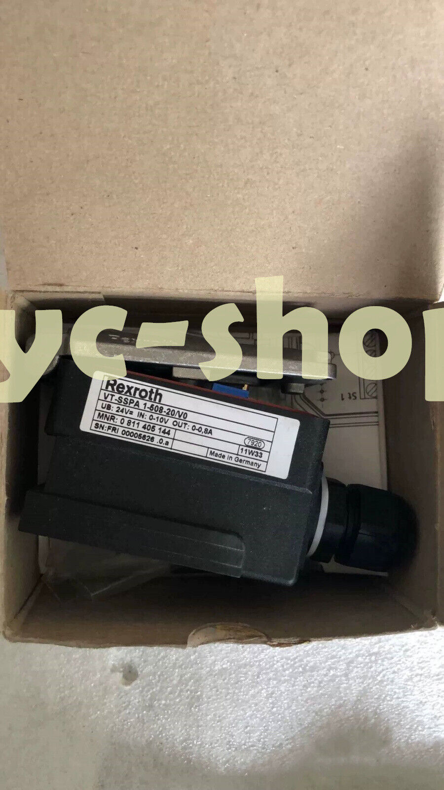 new Rexroth VT-SSPA1-508-20/V0 0811405144 boosters Fast or - REXROTH