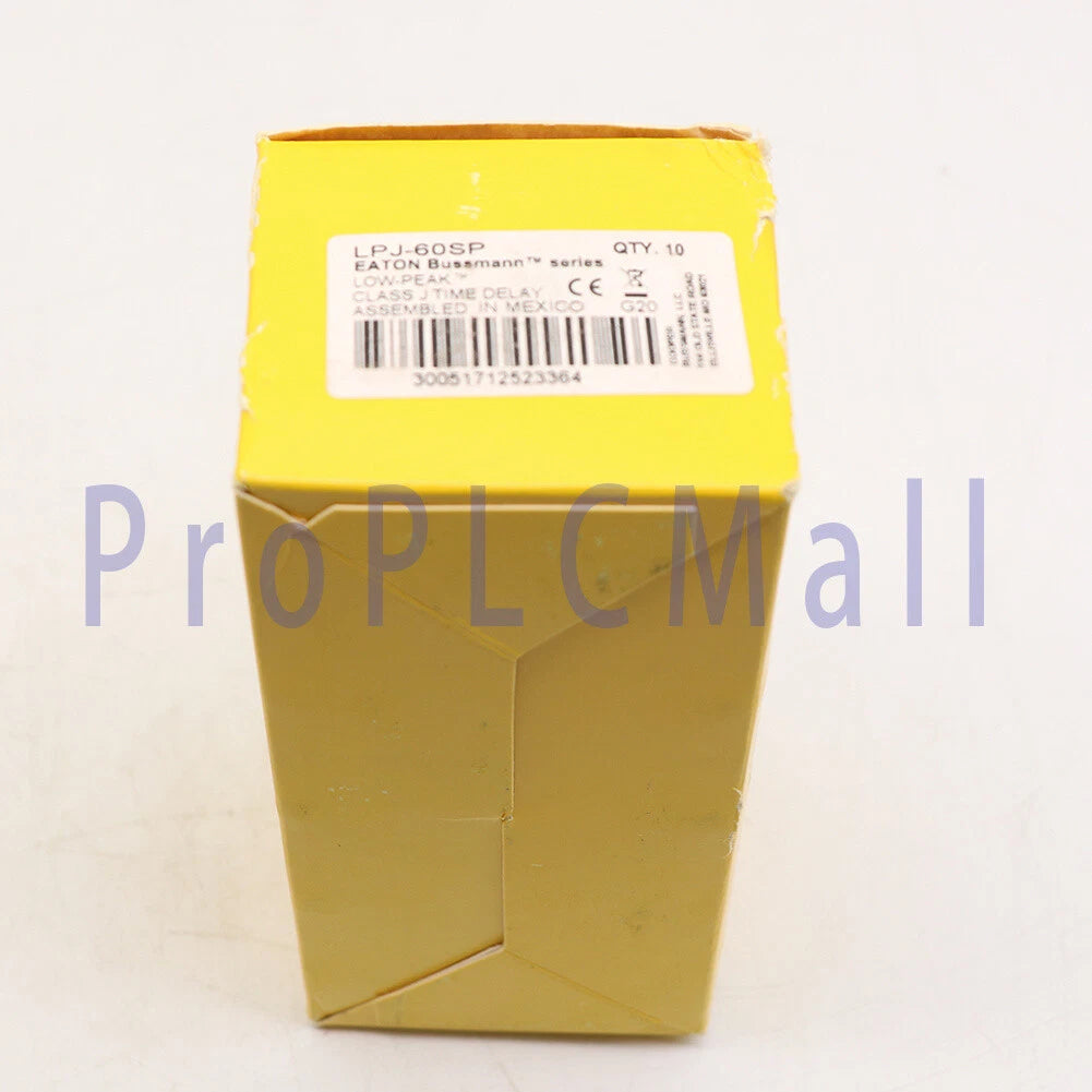 10PCS Bussmann LPJ-60SP (LPJ60SP) Fuse 60A Time Delay Class J Dual Element 600V