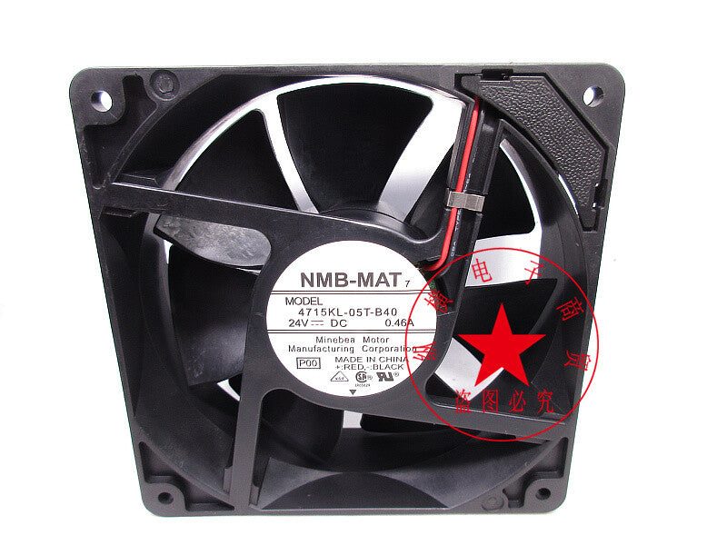1pcs NMB 4715KL-05T-B40 24V 0.46A 12038 120MM cooling fan