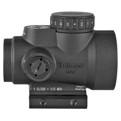 TRIJICON 1x25 MRO HD 68 MOA Reticle w/ 2.0 MOA Dot; Low Mount AC32067