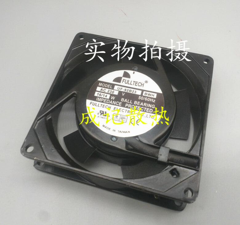 1pcs  FULLTECH UF92B23 BWH AC230 16/14W 92*92*25mm cooling fan