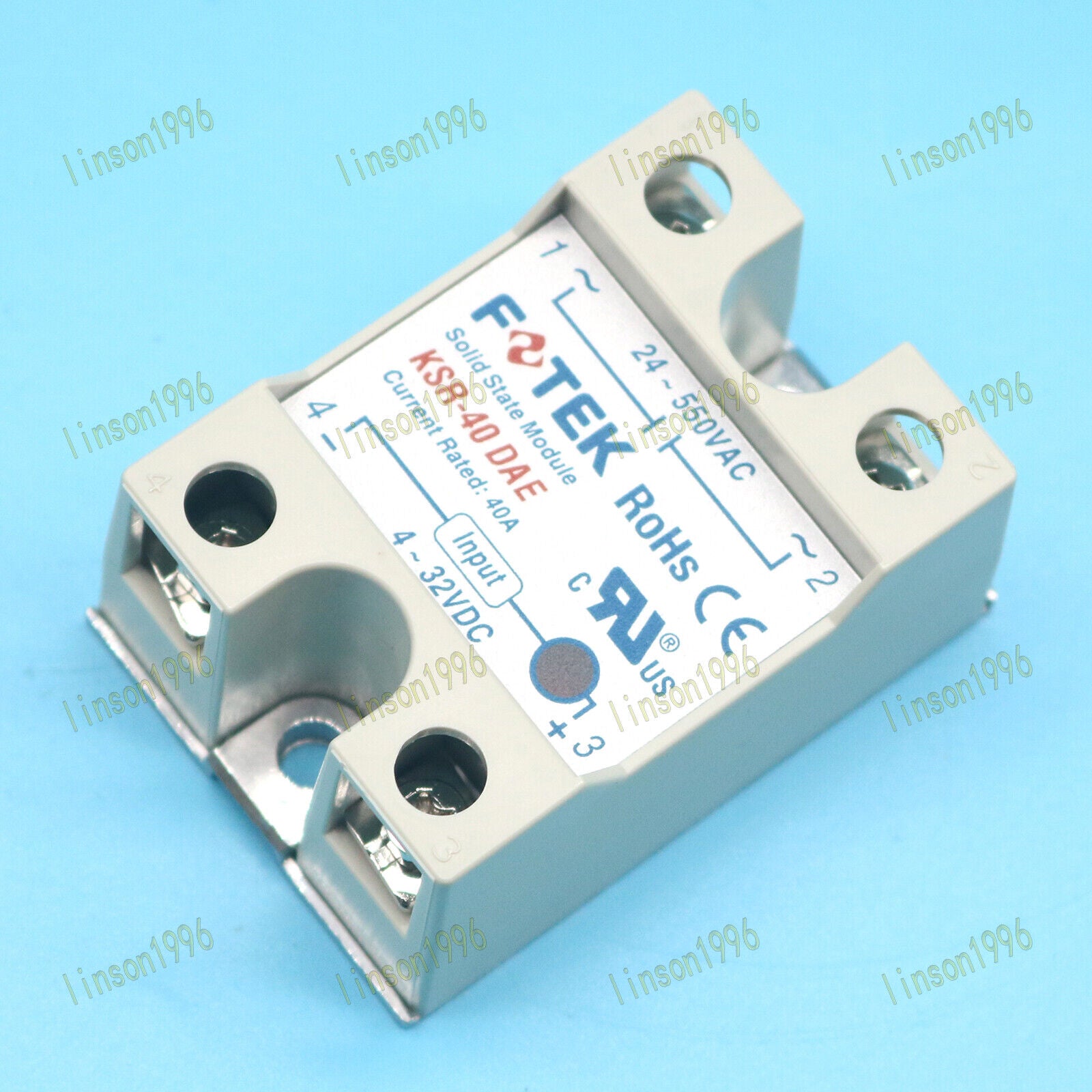 1PC FOTEK KSR-40DAE 40A Relay Stock - FOTEK