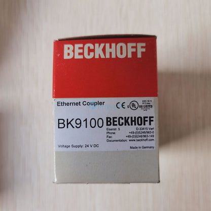 New BECKHOFF Ethernet Coupler BK9100 – High-Quality Signal Coupling - BECKHOFF