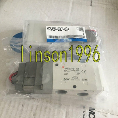 New 1PC SMC VP542R-5GD1-03A Solenoid Valve - High-Pressure hydraulic valve with efficient flow and durability - SMC