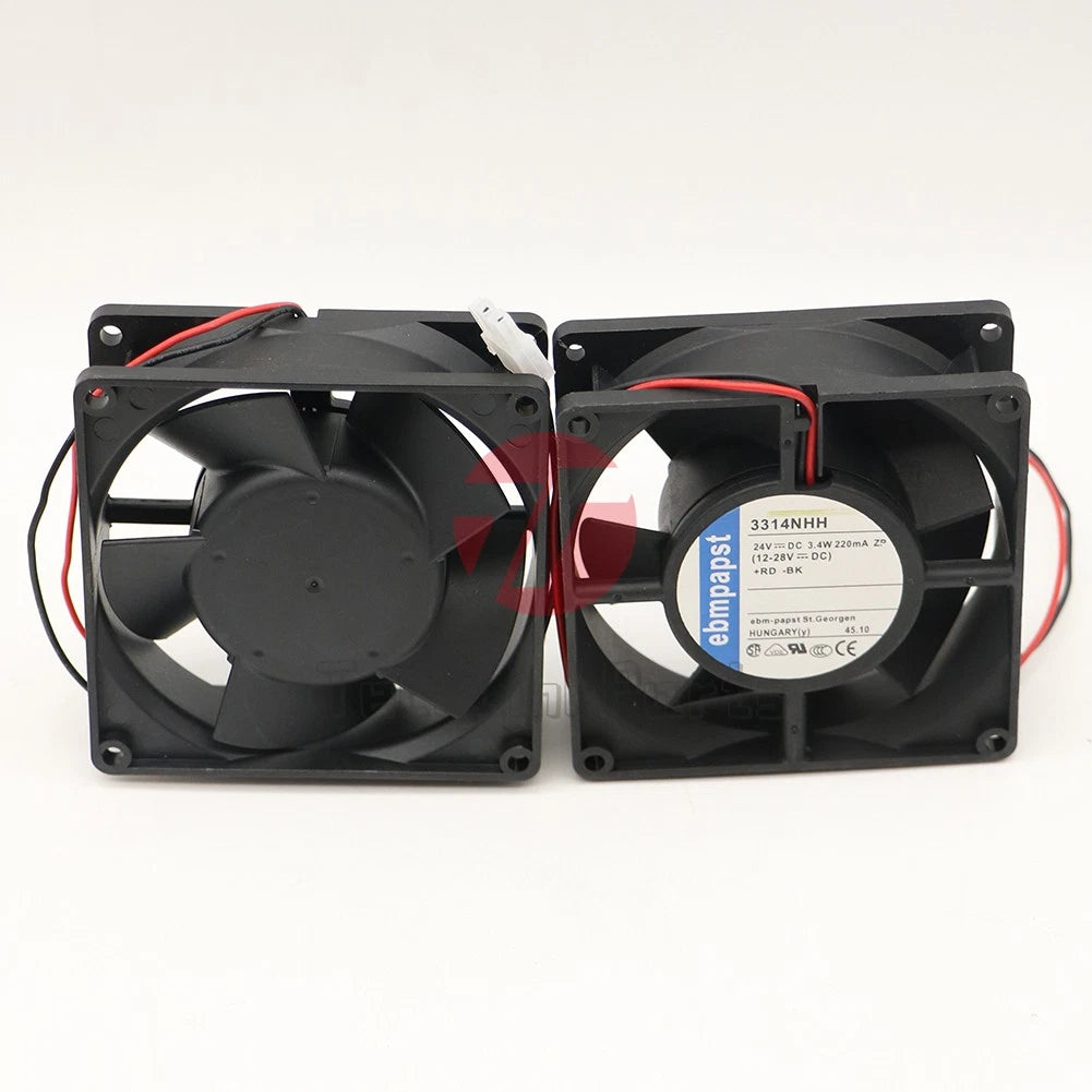 1 PCS Axial fan 3314 NHH DC24V 3.4W 9232 9.2CM inverter cooling fan 2 wire