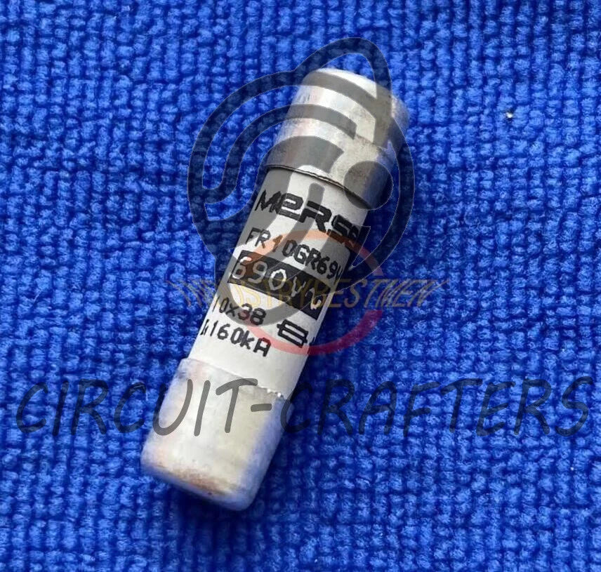 10PCS MERSEN FR10GR69V1 ( 1 Amp ) FR10GR69V 1A 690Vac Fuse Link