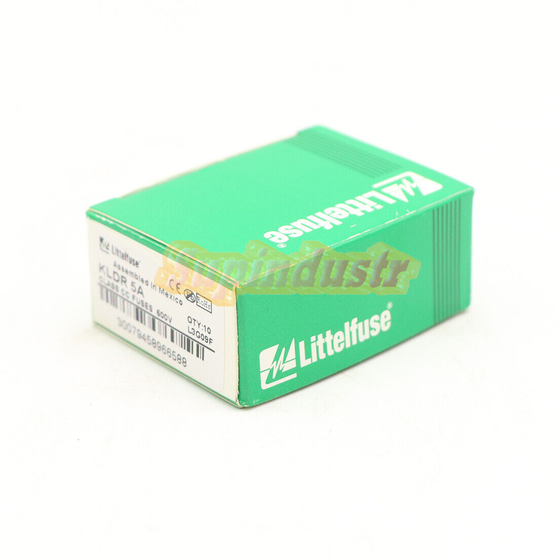 10-Piece Littelfuse KLDR-5 Time-Delay Fuse, 5 Amp, 600V - LITTELFUSE