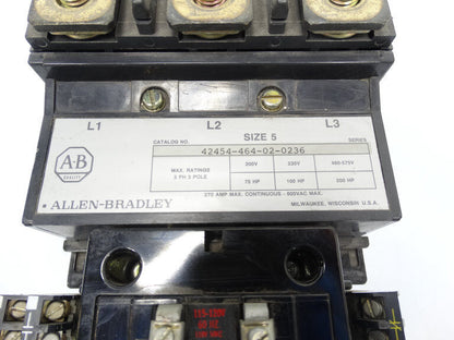 Allen Bradley 42454-464-02-0236 Contactor - ALLEN BRADLEY