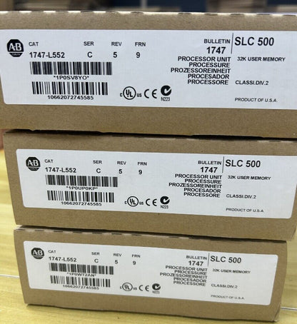 Allen-Bradley 1747-L552 SLC 500 Processor Unit - ALLEN-BRADLEY