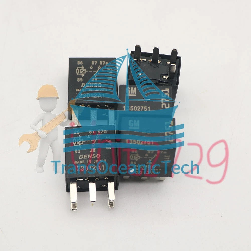 5Pcs 13502751 2751 DENSO Automotive Relay 5 Pins