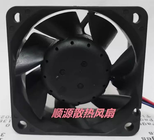 MECHATRONICS F6025E24B2 RSR DC24V 0.125A 6CM 3-Wire Dual Ball Inverter Cooling F