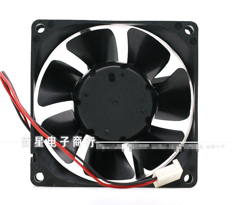 1pcs DELTA AFB0812SHE 8038 8CM 12V 1.0A Double Ball Cooling Fan
