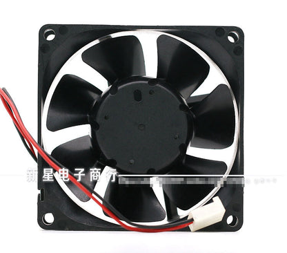 1pcs DELTA AFB0812SHE 8038 8CM 12V 1.0A Double Ball Cooling Fan