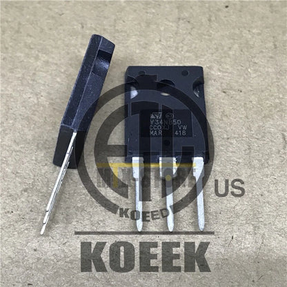 5PCS STY34NB50 MOSFET N-Ch 500 Volt 34 Amp